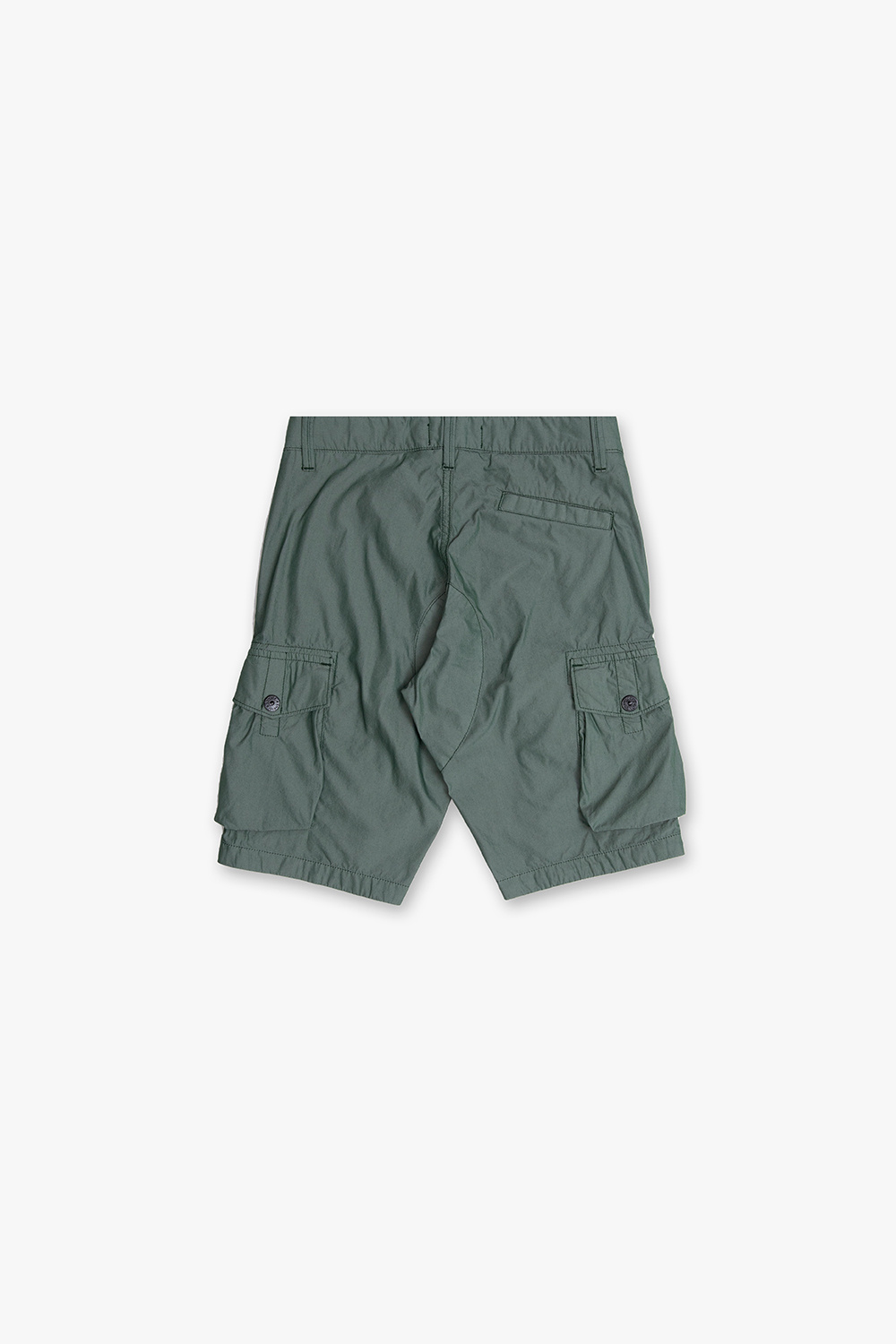 GenesinlifeShops Niger Green Cargo shorts Stone Island Kids